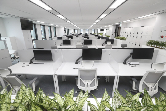 KT송파빌딩 내부전경. KT 제공